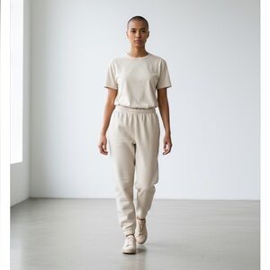 Pacer White Jogger Sweatpants